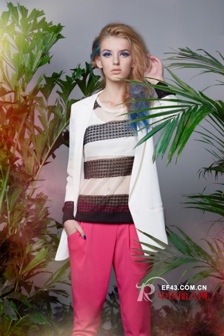 春夏季显瘦搭配 黑白条纹单品推荐