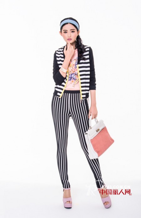 春夏季穿什么裤子显瘦 条纹裤私搭密语