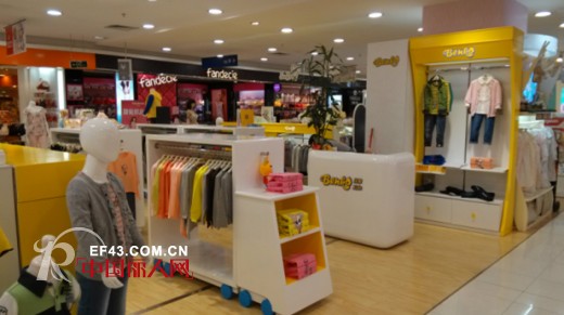缤果童装进驻东莞天和百货石龙店
