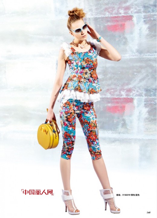 楚阁TRUGIRL旗下女装品牌:楚诗轩TRUFASHION 2014夏款速递