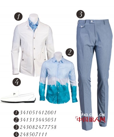 暖春来袭 宾度男装推荐出门简易搭配