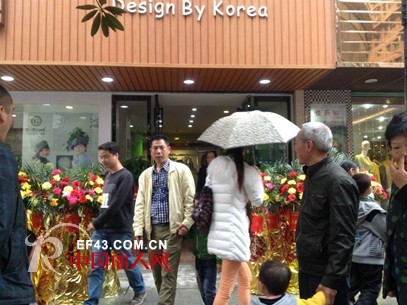 热列祝贺韩国时尚童装G-Brand进驻湖南