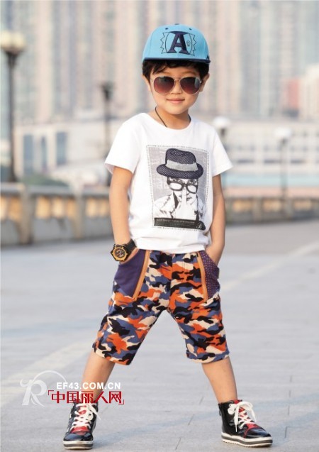 2014最新夏装款式 童装夏装流行什么搭配