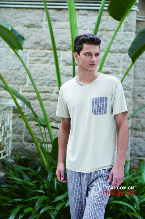 男士家居服什么款式的好 舒适面料套装推荐