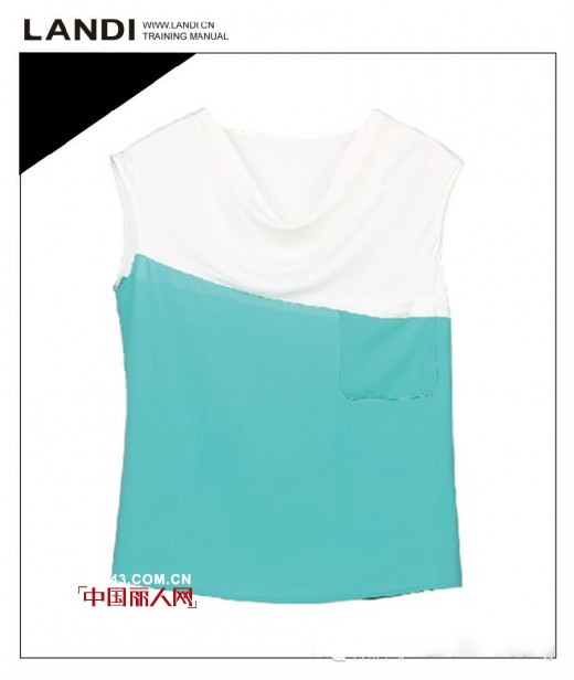 LANDI2014春夏新款清艳脱俗薄荷绿