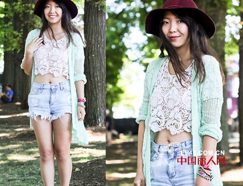 2014春夏时尚秀场薄荷绿当道 春夏季节清凉又不显臃肿 清凉显瘦搭