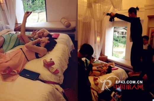 2014品牌丹比奴纵情夏日时尚大片幕后花絮直播