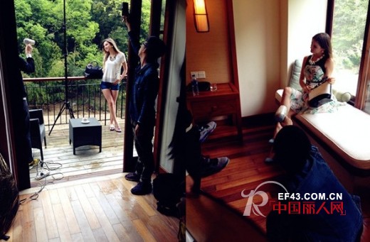 2014品牌丹比奴纵情夏日时尚大片幕后花絮直播