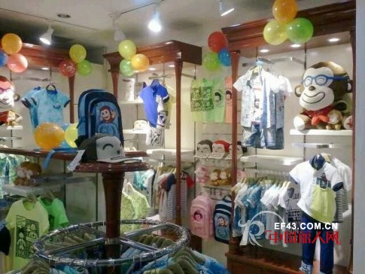 庆祝哈乐猴童装成都锦绣童装城店盛大开业
