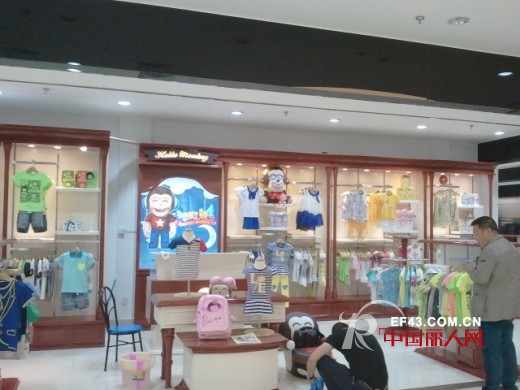 哈乐猴童装成都星际里百货店五一正式开业