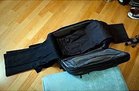 旅游服饰打包示范 超特别旅游打包法