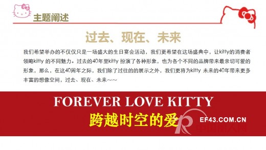 凯蒂猫少女内衣亮相Hello Kitty 40周年全国巡展活动