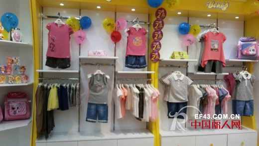 缤果童装加盟狂潮势不可挡 惠州丽日百货店盛大开业