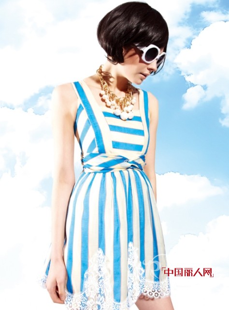 楚阁TRUGIRL旗下女装——由黛子YOUDAIZI连衣裙夏款速递（图）