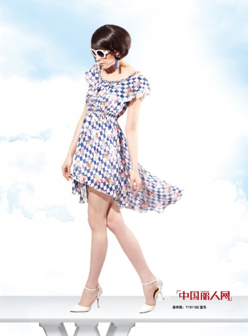 楚阁TRUGIRL旗下女装——由黛子YOUDAIZI连衣裙夏款速递（图）