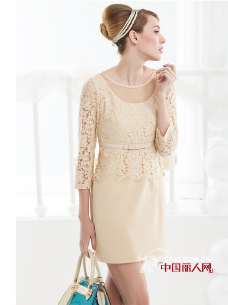 2014夏季蕾丝连衣裙搭配 夏季连衣裙什么款式比较显瘦