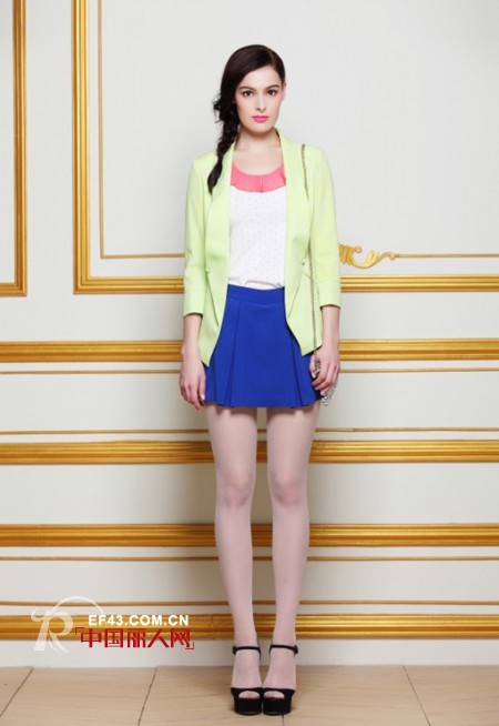 夏季女生必备单品 好质量开衫短裙t恤搭配