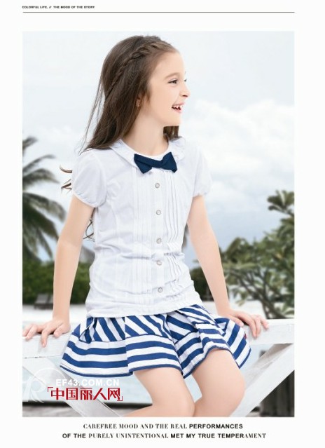 深蓝色配什么颜色好看 夏天儿童服装怎么搭配