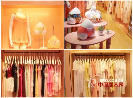 我们出售优质睡衣 更出售品质生活 ——贺上梅林新世界百货古格新店开业