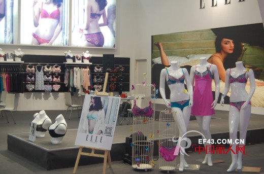 ELLE内衣“遇尚”主题生活馆亮相第九届深圳内衣展