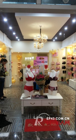 热烈祝贺迪芬娜品牌内衣湖南长沙生活馆隆重开业