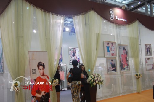 穆柔品牌内衣隆重亮相2014深圳内衣展