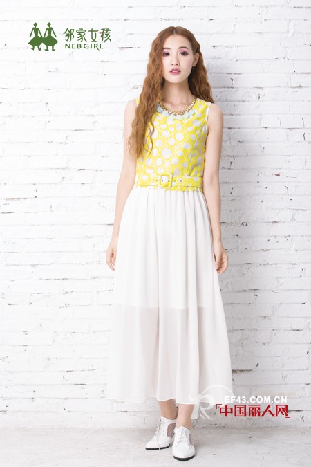 邻家女孩嫩黄新LOOK,就耀你好看