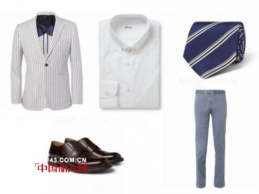 夏日那些简约时尚的商务装搭配低调而又奢华