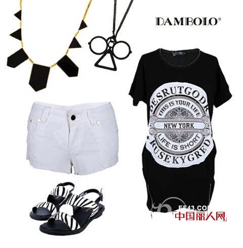 时尚女装丹比奴 夏季出行扮靓搭配