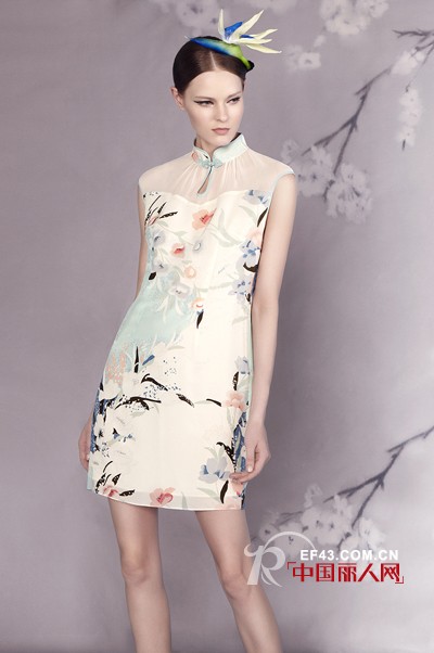 欧柏兰奴2014夏季连衣裙 为你演绎裙摆上的夏天