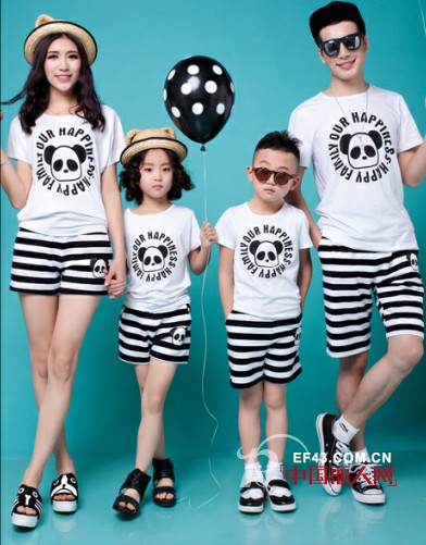 今年流行什么亲子装款式卡拉贝贝亲子装夏季搭配