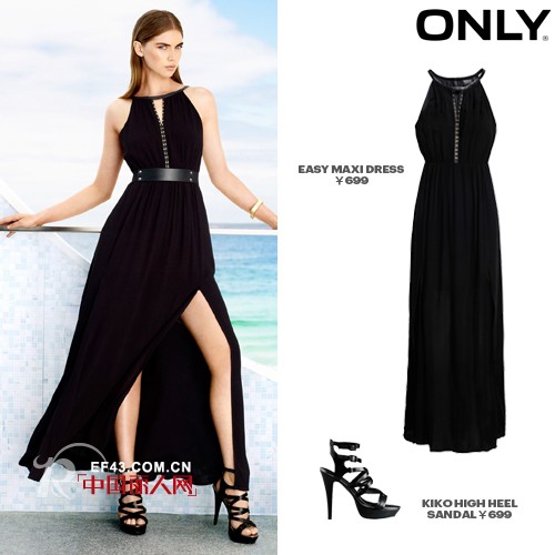 ONLY 2014夏季新款连衣裙  ONLY女装最新款连衣裙