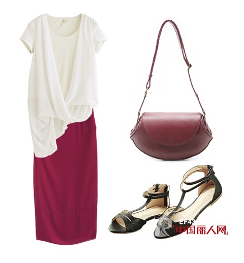 小清新当道初夏长裙美搭Soeasy