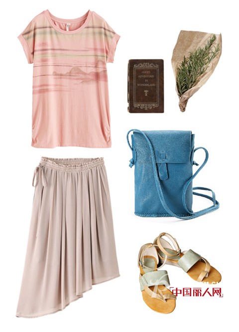 小清新当道初夏长裙美搭Soeasy