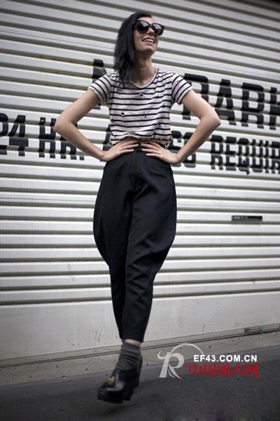 这个夏天刮来Normcore风“女汉子“西裤穿起来