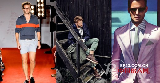 2014春夏四大男装流行关键词　学院风,印花,迷彩,条纹