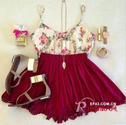 夏日清凉搭配　夏季美搭　搭配也是一种艺术