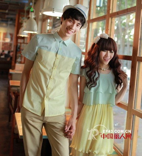 情侣装夏装新款　　见证你们青春期的爱情