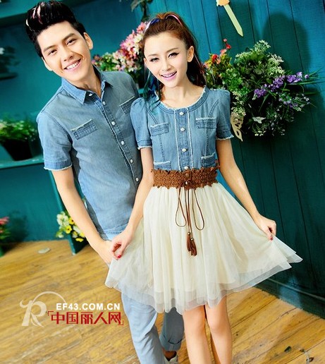 情侣装夏装新款　　见证你们青春期的爱情