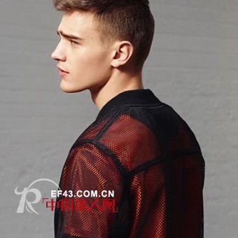 走在潮流前线　夏日男士网孔透视装搭配