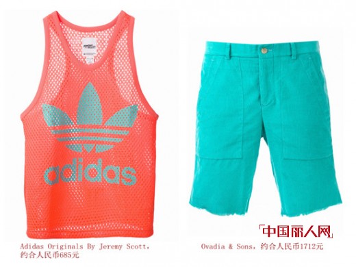 走在潮流前线　夏日男士网孔透视装搭配