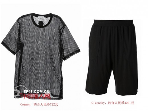 走在潮流前线　夏日男士网孔透视装搭配