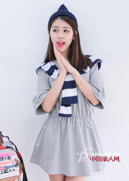 夏天穿什么款式比较显瘦　海魂衫款式搭配