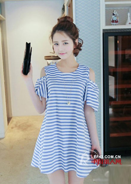 夏天穿什么款式比较显瘦　海魂衫款式搭配