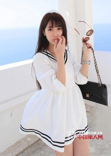 夏天穿什么款式比较显瘦　海魂衫款式搭配