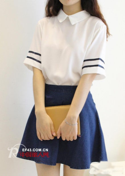 夏天穿什么款式比较显瘦　海魂衫款式搭配