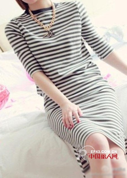 夏天穿什么款式比较显瘦　海魂衫款式搭配