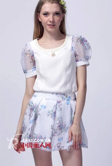 夏季时尚新款套装搭配推荐　蓝缇儿时尚女装