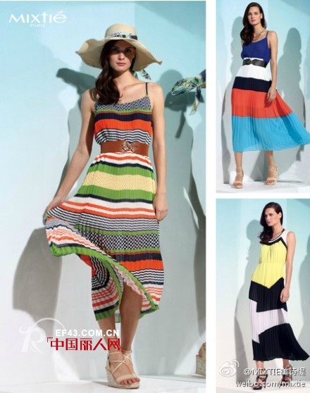 夏天穿什么连衣裙好看　　今年夏天流行什么样的连衣裙