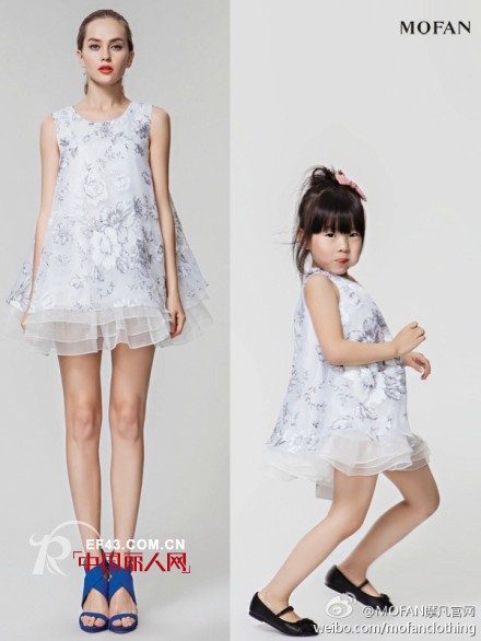 夏季亲子装套装　夏季时尚个性亲子装